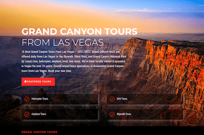 Grand Canyon Tour from Vegas