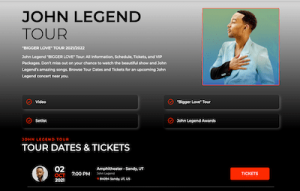 John Legend Tour