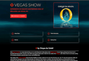O Vegas Show Tickets