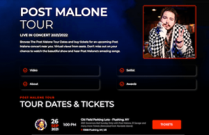 Post Malone Tour