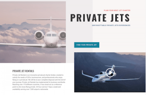 Private Jet Rentals