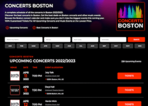 Concerts Boston
