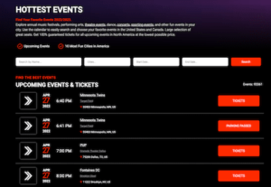 Hottest Events
